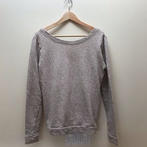 Free People V-Back Sweater